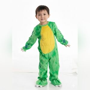 Spooktacular Creations NWOT Unisex Green T-Rex Suit ONLY Costume Size 3T
